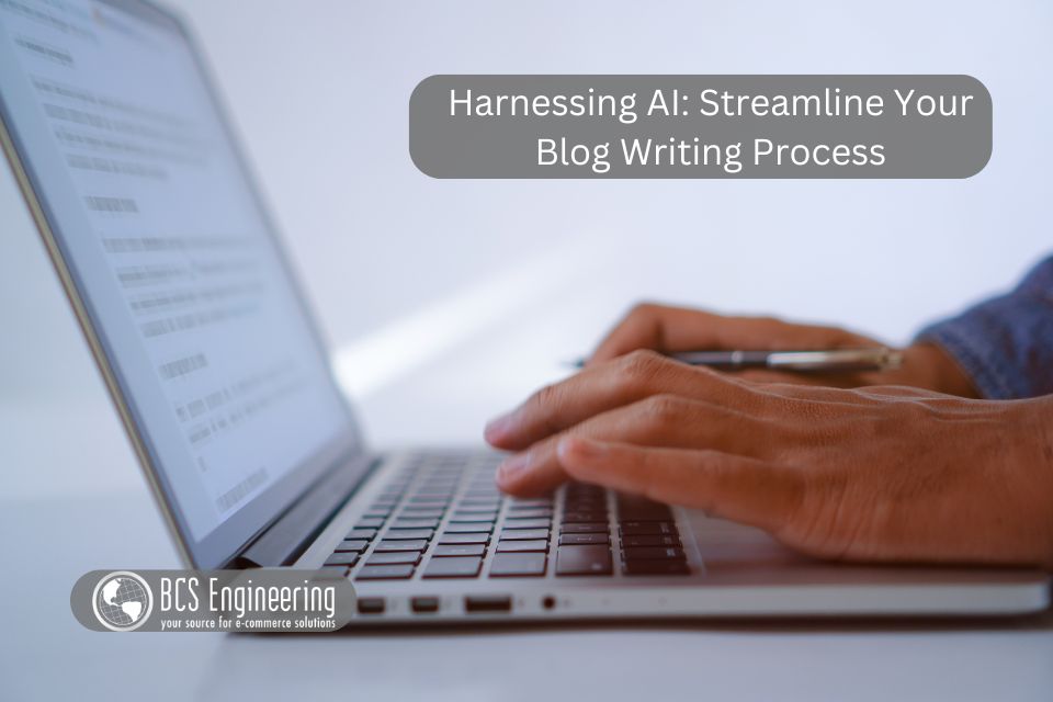 Harnessing AI: Streamline Your Blog Writing Process