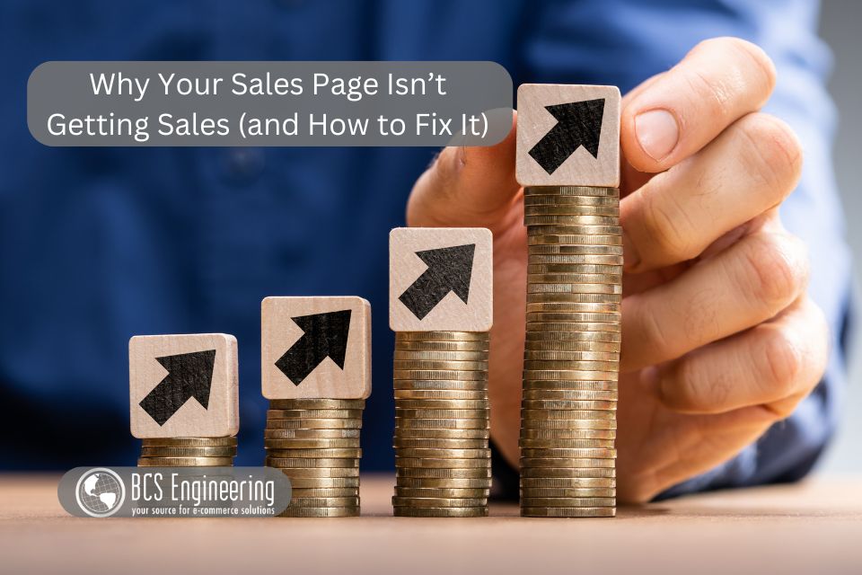 Why Your Sales Page Isn’t Getting Sales (and How to Fix It)